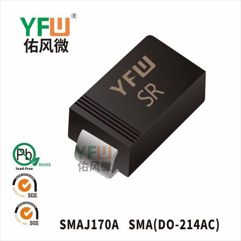 SMAJ170A SMA(DO-214AC)_Marking:SR_Transient Voltage Suppressor_YFW brand